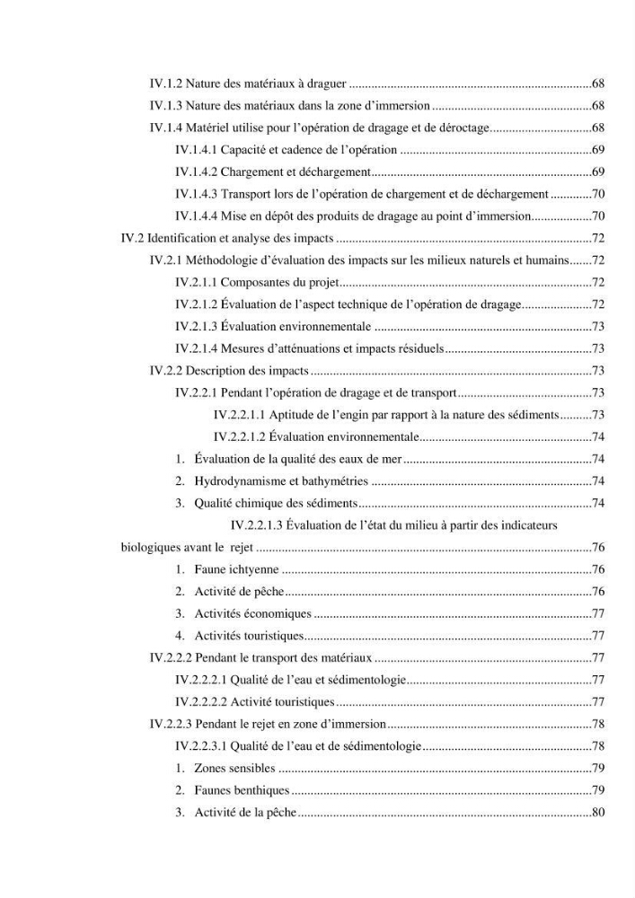 Impact des matériaux de dragage du port d\'El-Aouana sur l\'écosystème littoral