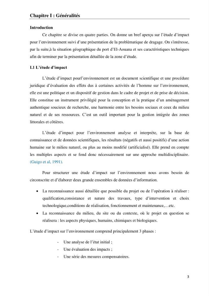Impact des matériaux de dragage du port d\'El-Aouana sur l\'écosystème littoral
