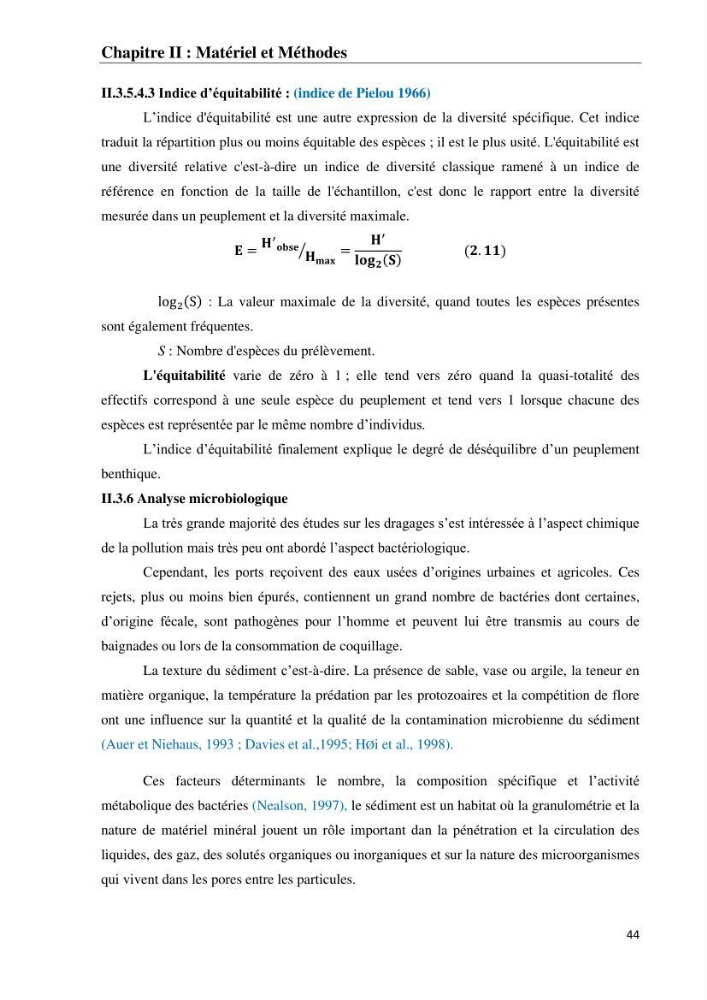 Impact des matériaux de dragage du port d\'El-Aouana sur l\'écosystème littoral