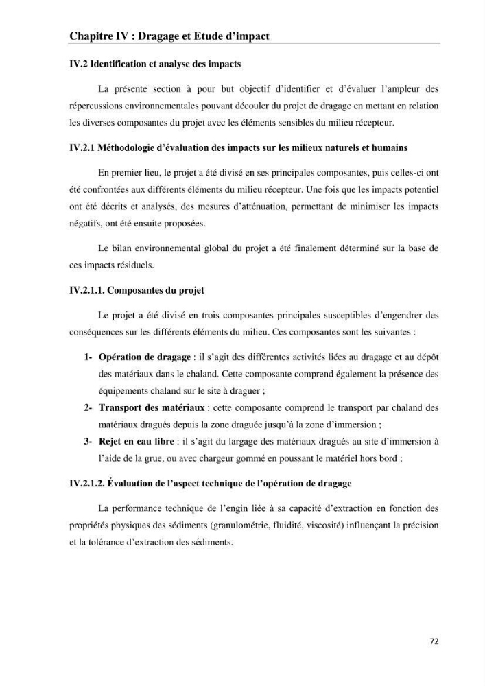 Impact des matériaux de dragage du port d\'El-Aouana sur l\'écosystème littoral