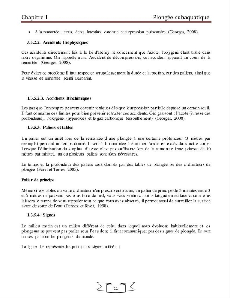 Apport de la plongée subaquatique a l\'océanographie