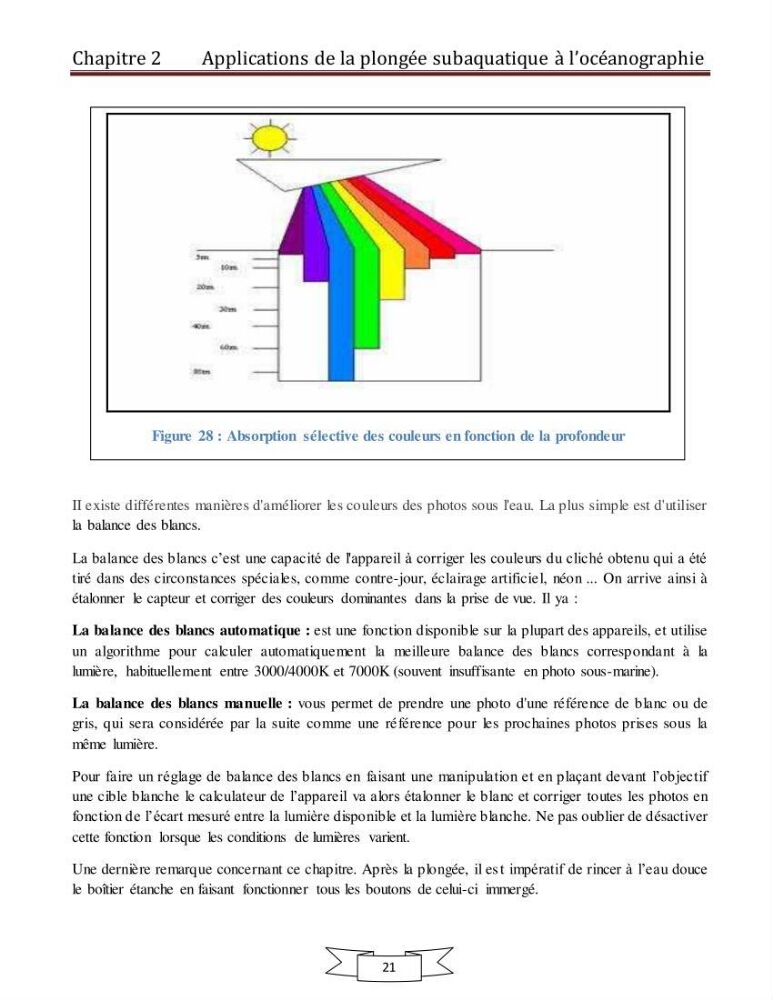 Apport de la plongée subaquatique a l\'océanographie