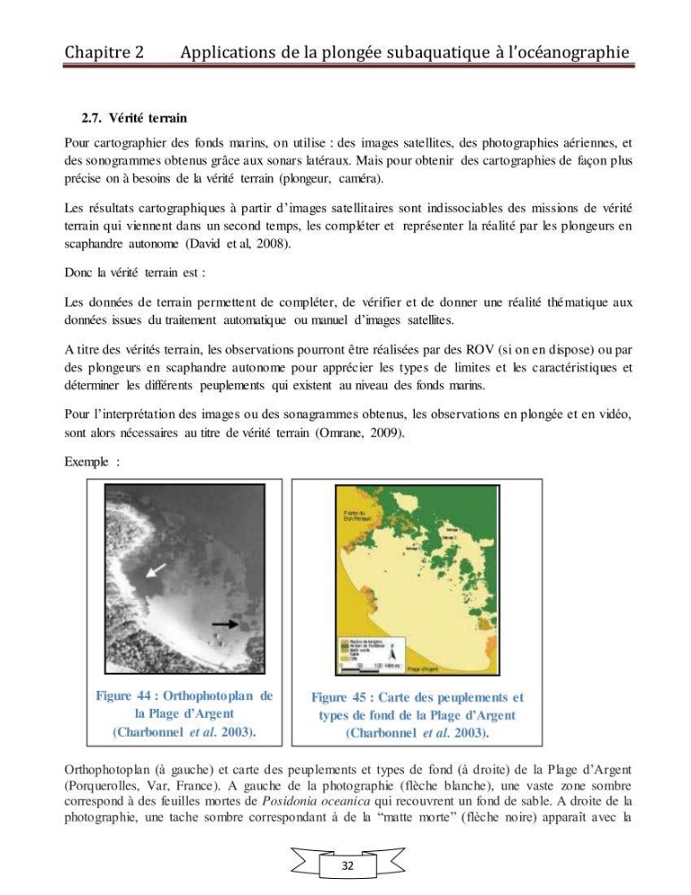 Apport de la plongée subaquatique a l\'océanographie