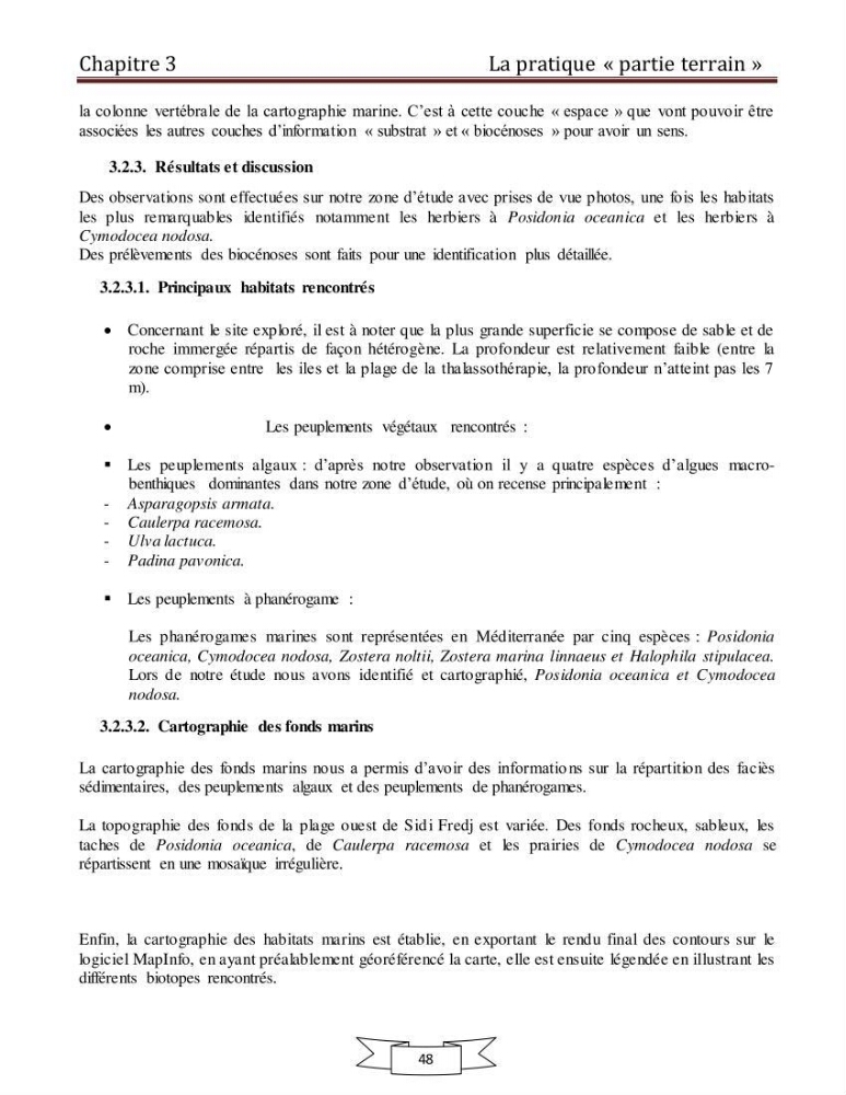 Apport de la plongée subaquatique a l\'océanographie