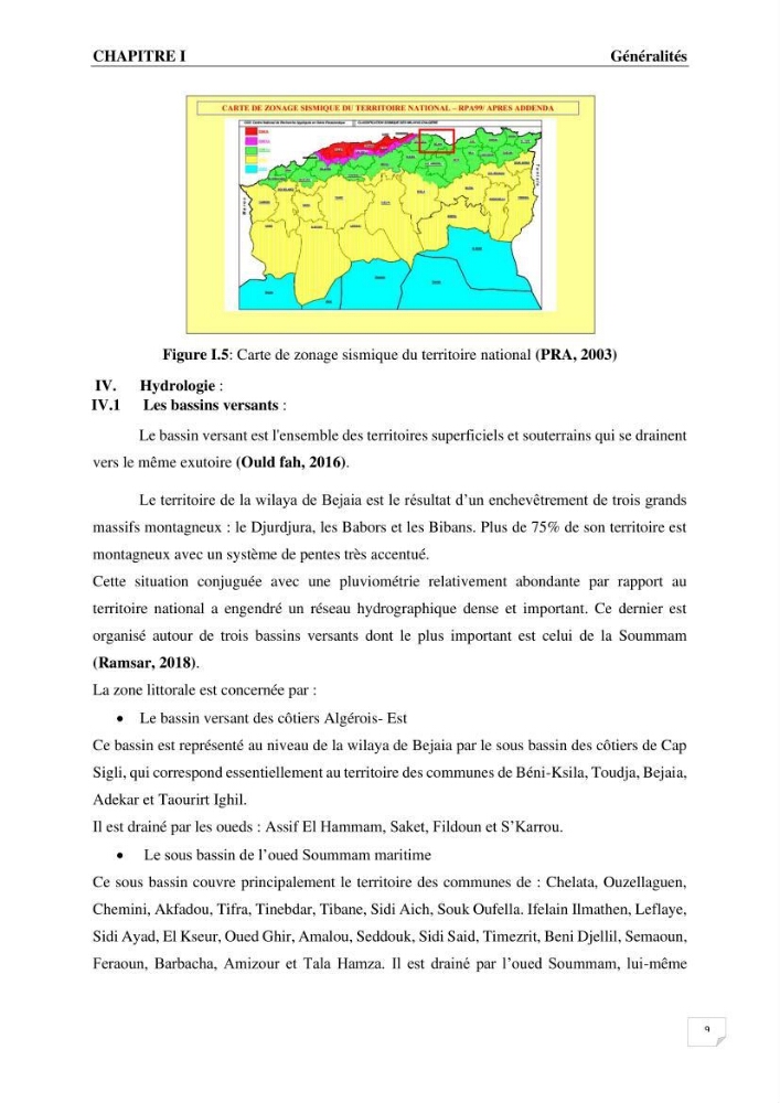 Etude de protection maritime frontale du bout de piste de l’aéroport de Béjaia (Algérie)