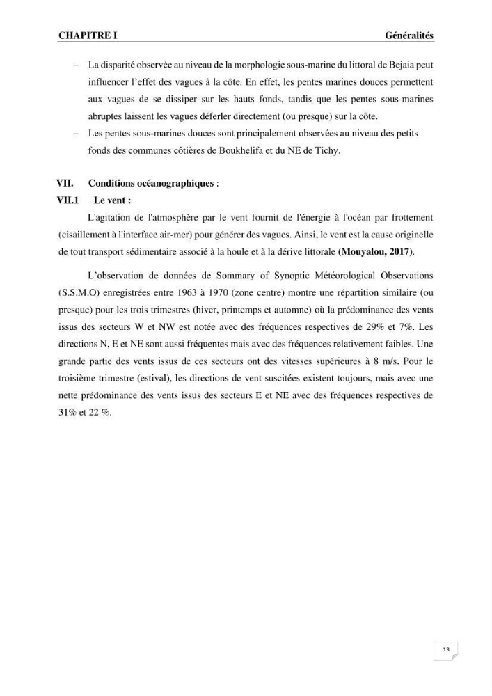 Etude de protection maritime frontale du bout de piste de l’aéroport de Béjaia (Algérie)