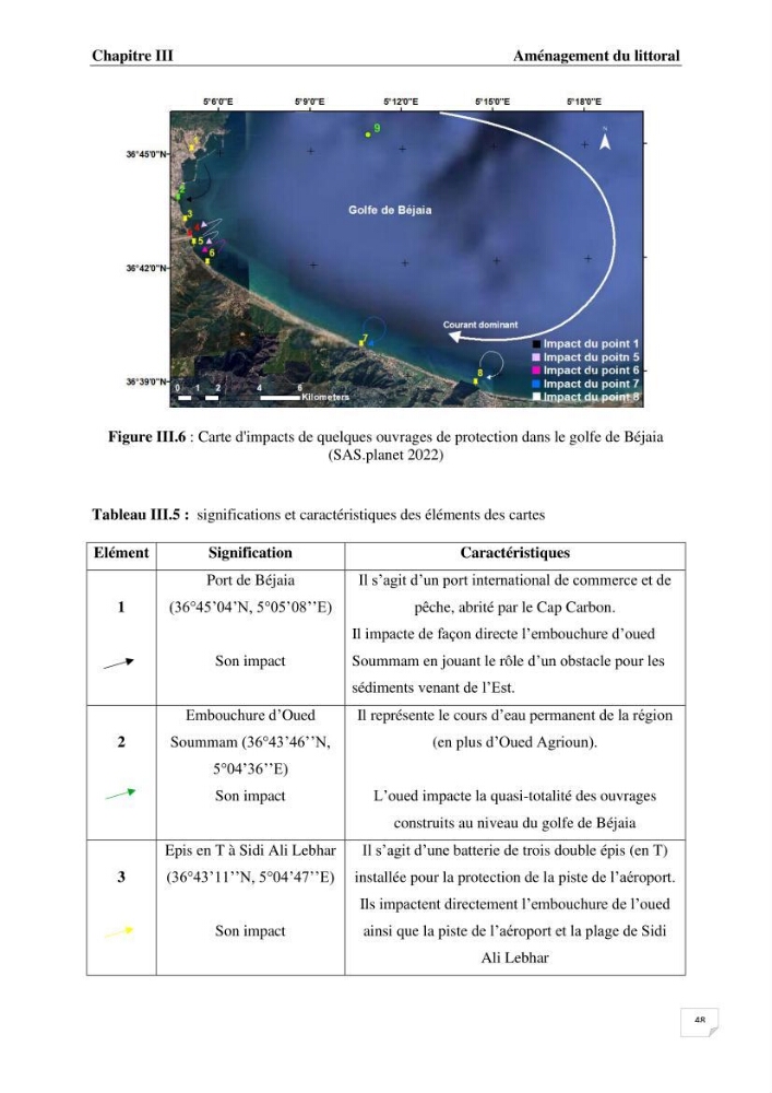 Etude de protection maritime frontale du bout de piste de l’aéroport de Béjaia (Algérie)