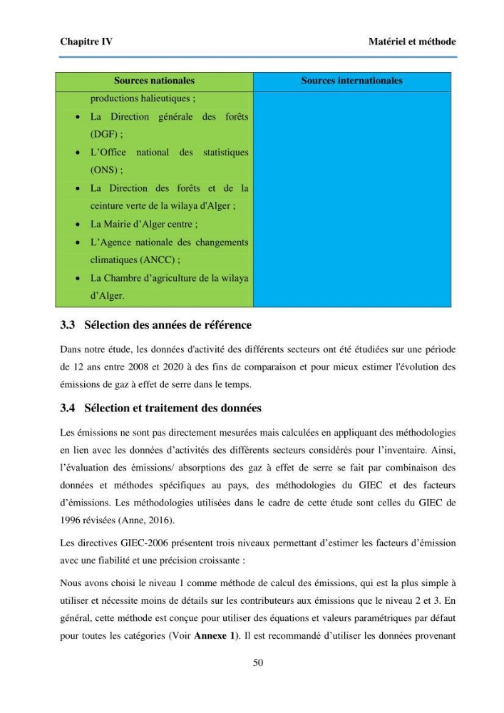 Estimation des émissions de gaz à effet de serre des secteurs de l’élevage et du transport maritime