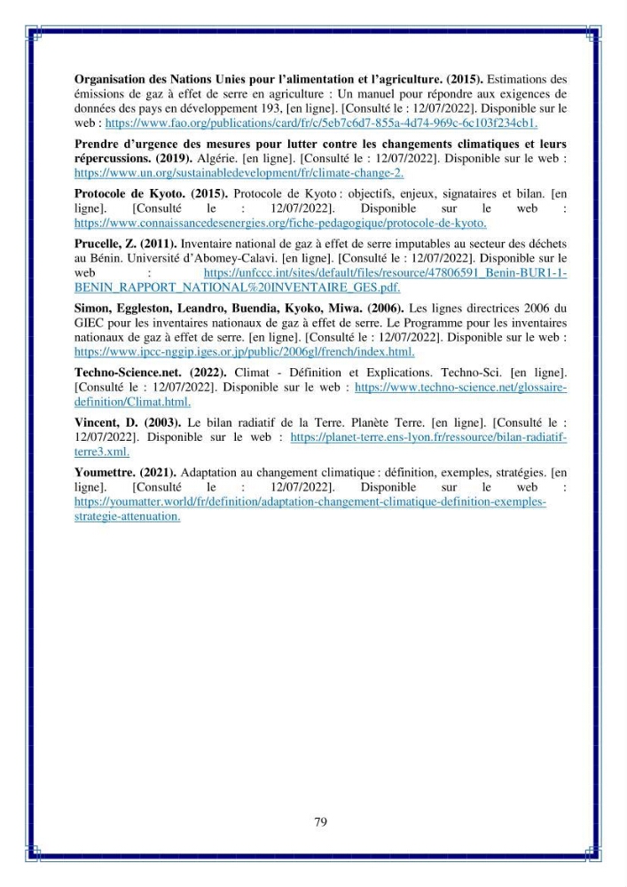 Estimation des émissions de gaz à effet de serre des secteurs de l’élevage et du transport maritime