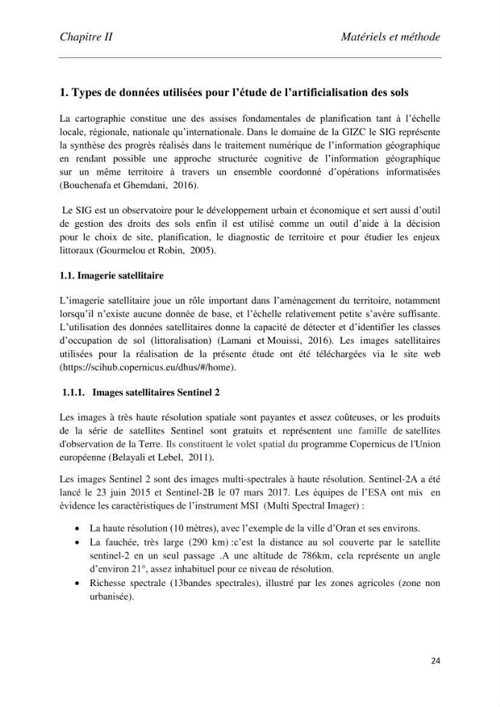 Analyse de l’artificialisation de la zone côtière en Algérie : Cas des wilayas d’Oran (Ouest) et de Tipaza (Centre)