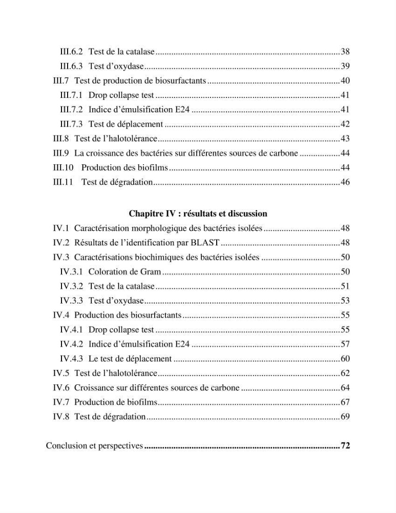 Caractérisation des bactéries marines dégradant les différentes fractions du pétrole