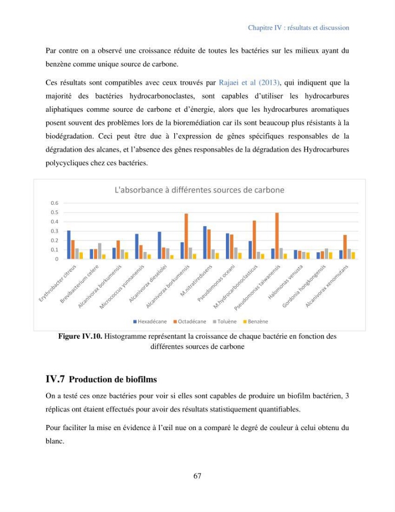 Caractérisation des bactéries marines dégradant les différentes fractions du pétrole