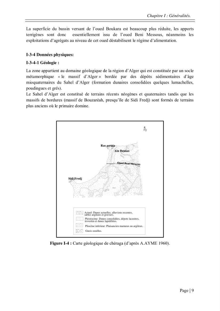 Ensablement des ports de Sidi fredj et d\'El Djamila et le devenir des produits de dragage