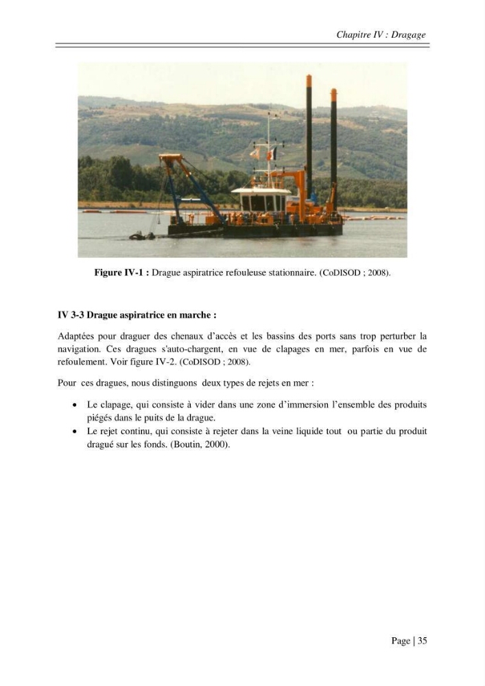 Ensablement des ports de Sidi fredj et d\'El Djamila et le devenir des produits de dragage