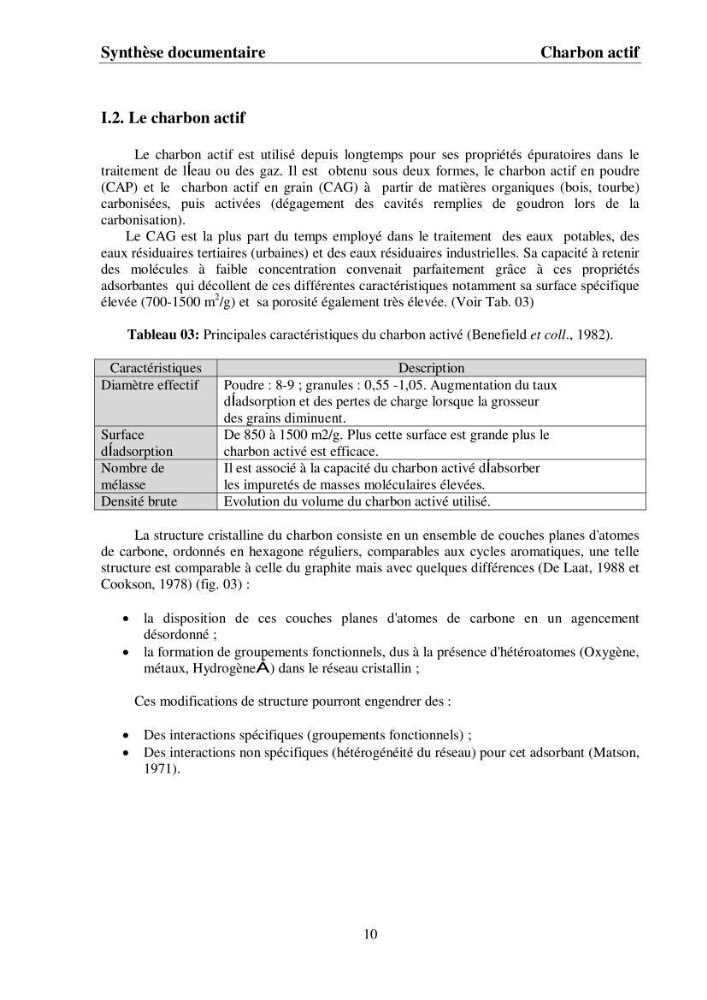 Rétention du cadmium dans un milieu aqueux sur une argile brute Algérienne.