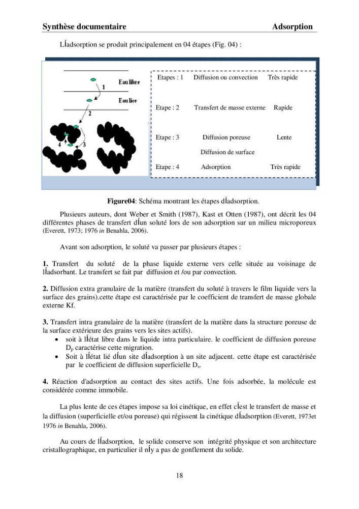 Rétention du cadmium dans un milieu aqueux sur une argile brute Algérienne.
