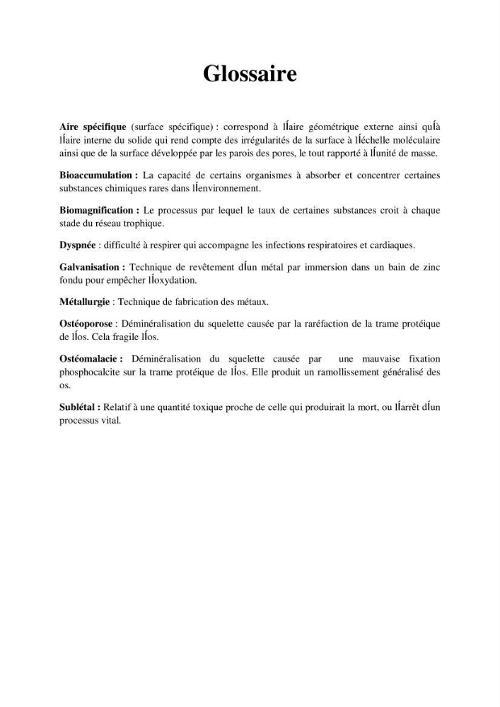 Rétention du cadmium dans un milieu aqueux sur une argile brute Algérienne.
