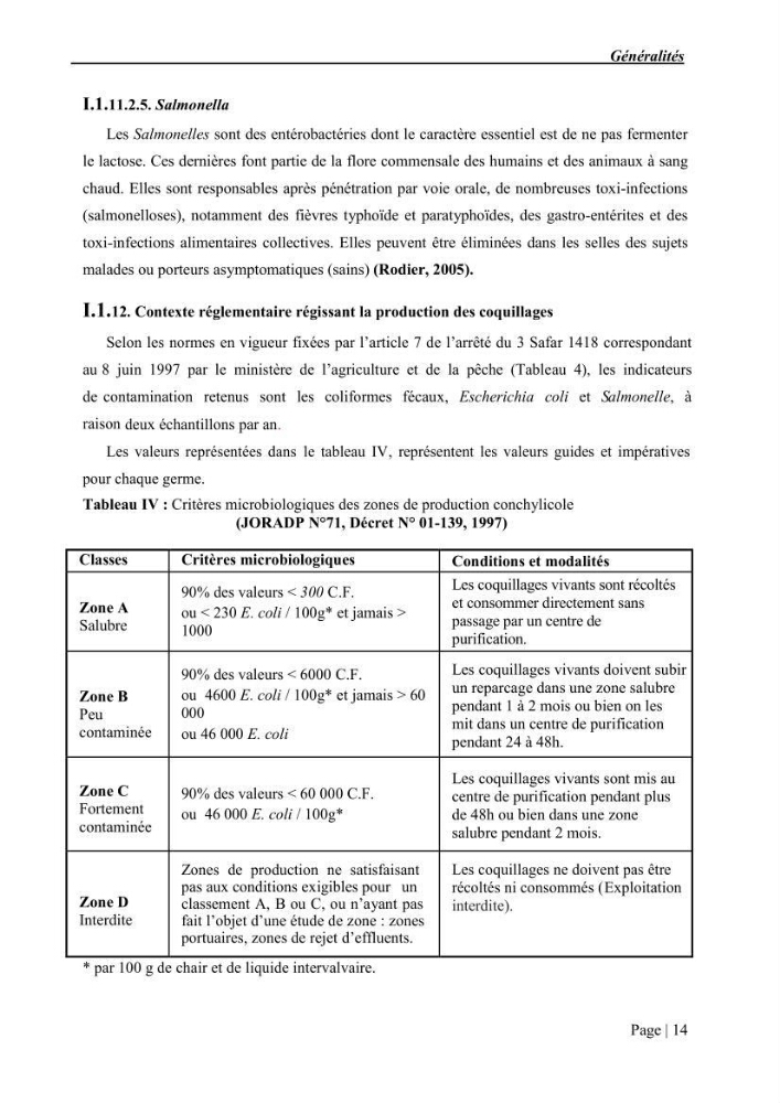 Etude et caractérisation de la résistance aux bétalactamines chez des bactéries isolées de la moule d\'élevage \"Mytilus galloprovincialis\" ainsi que de son environnement: