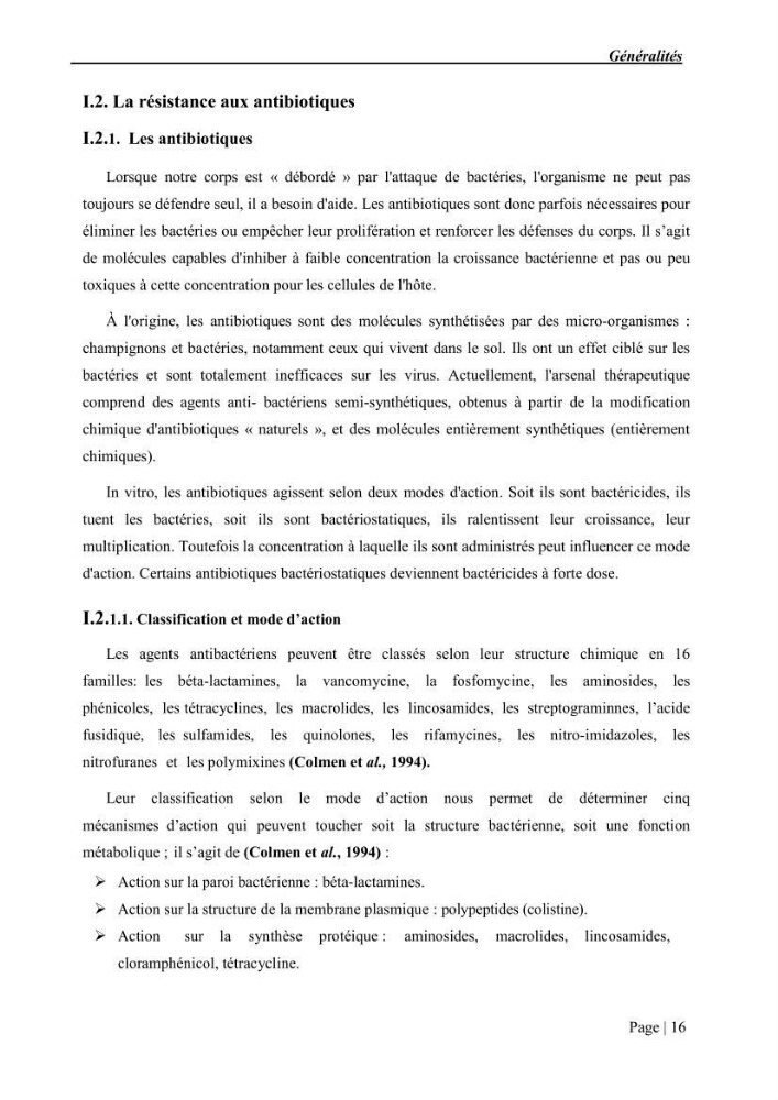 Etude et caractérisation de la résistance aux bétalactamines chez des bactéries isolées de la moule d\'élevage \"Mytilus galloprovincialis\" ainsi que de son environnement: