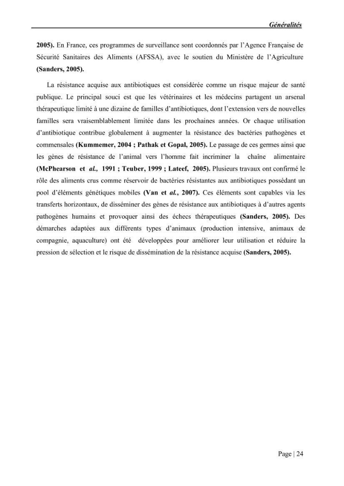 Etude et caractérisation de la résistance aux bétalactamines chez des bactéries isolées de la moule d\'élevage \"Mytilus galloprovincialis\" ainsi que de son environnement: