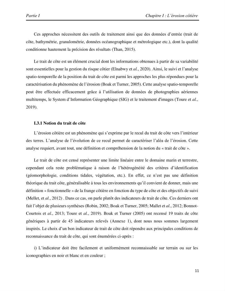 Apport des techniques de télédétection à l’étude de la vulnérabilité et risques côtiers: (cas de la côte ouest-algérienne)