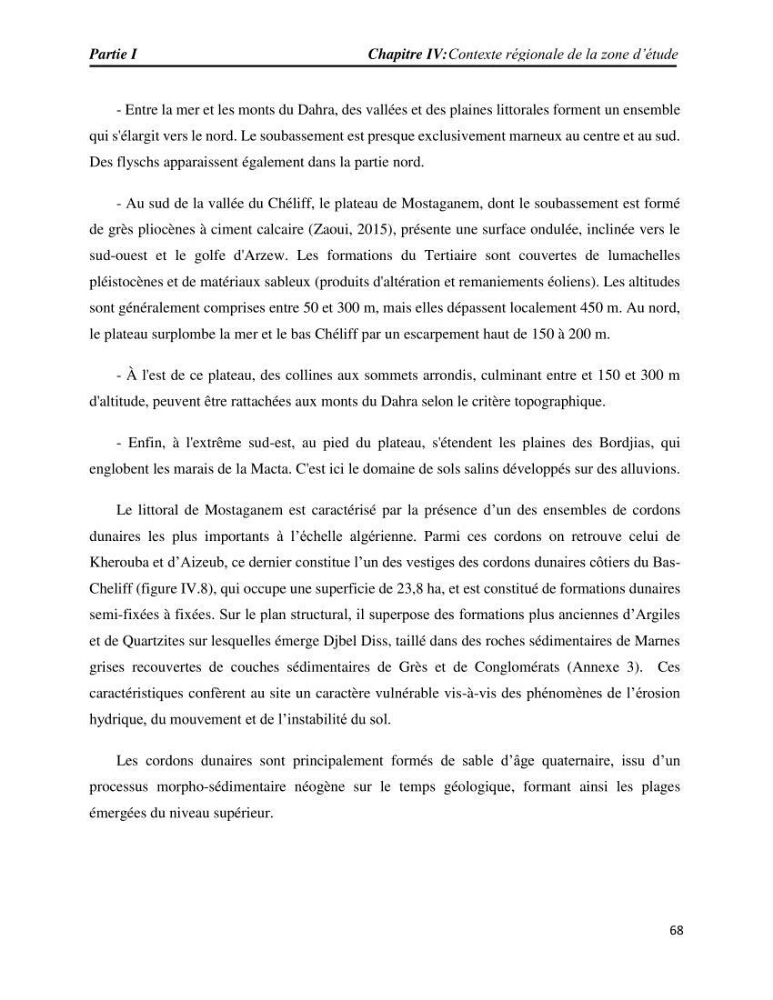 Apport des techniques de télédétection à l’étude de la vulnérabilité et risques côtiers: (cas de la côte ouest-algérienne)