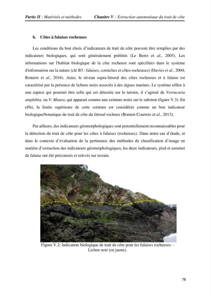 Apport des techniques de télédétection à l’étude de la vulnérabilité et risques côtiers: (cas de la côte ouest-algérienne)