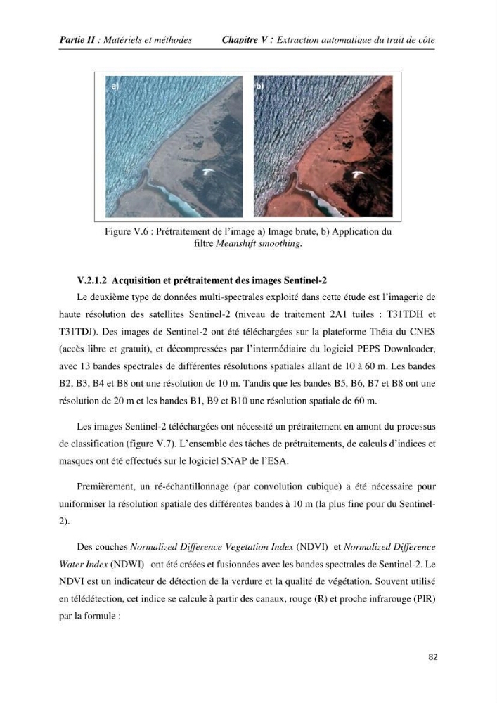 Apport des techniques de télédétection à l’étude de la vulnérabilité et risques côtiers: (cas de la côte ouest-algérienne)