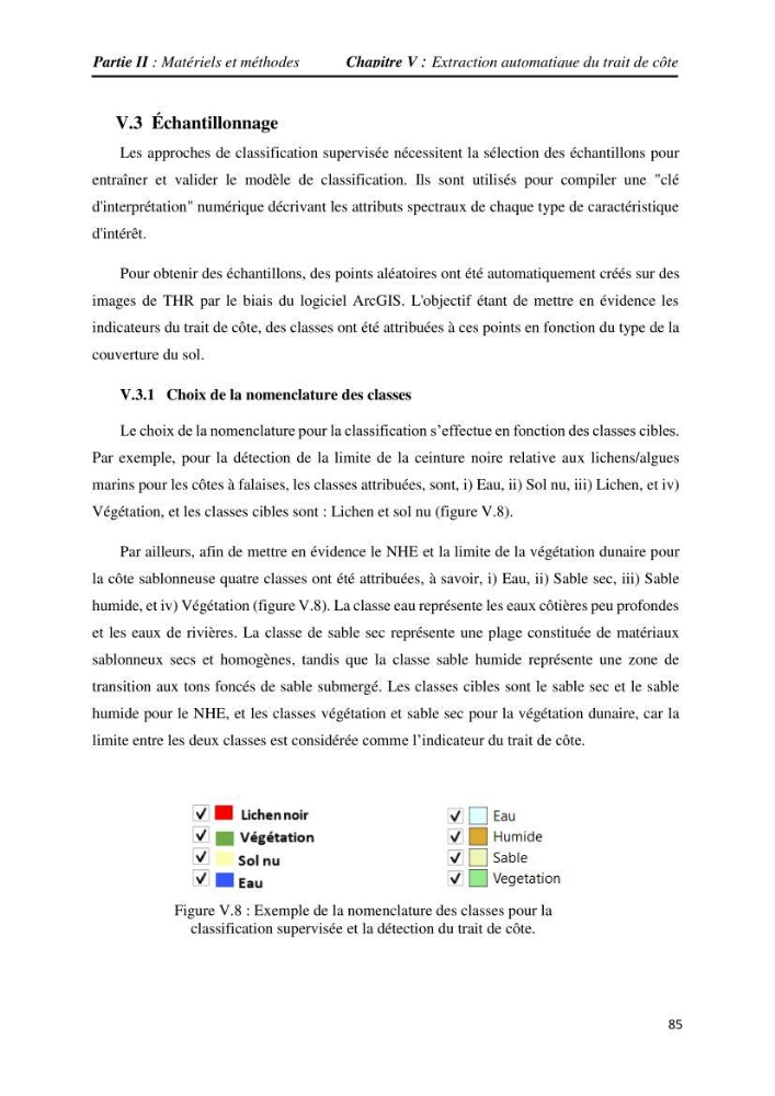 Apport des techniques de télédétection à l’étude de la vulnérabilité et risques côtiers: (cas de la côte ouest-algérienne)