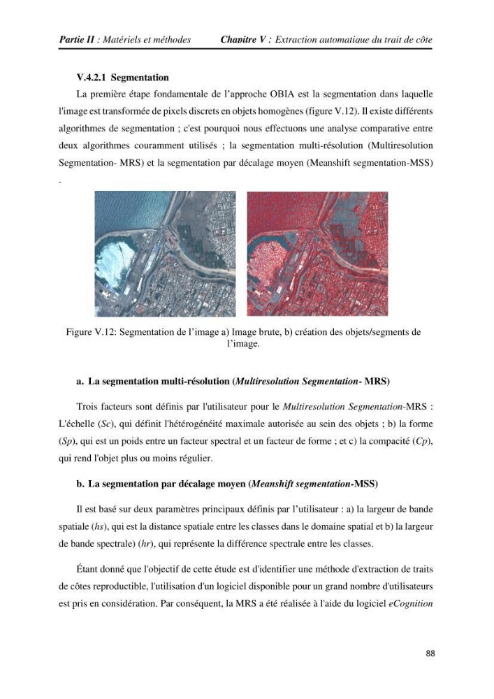 Apport des techniques de télédétection à l’étude de la vulnérabilité et risques côtiers: (cas de la côte ouest-algérienne)