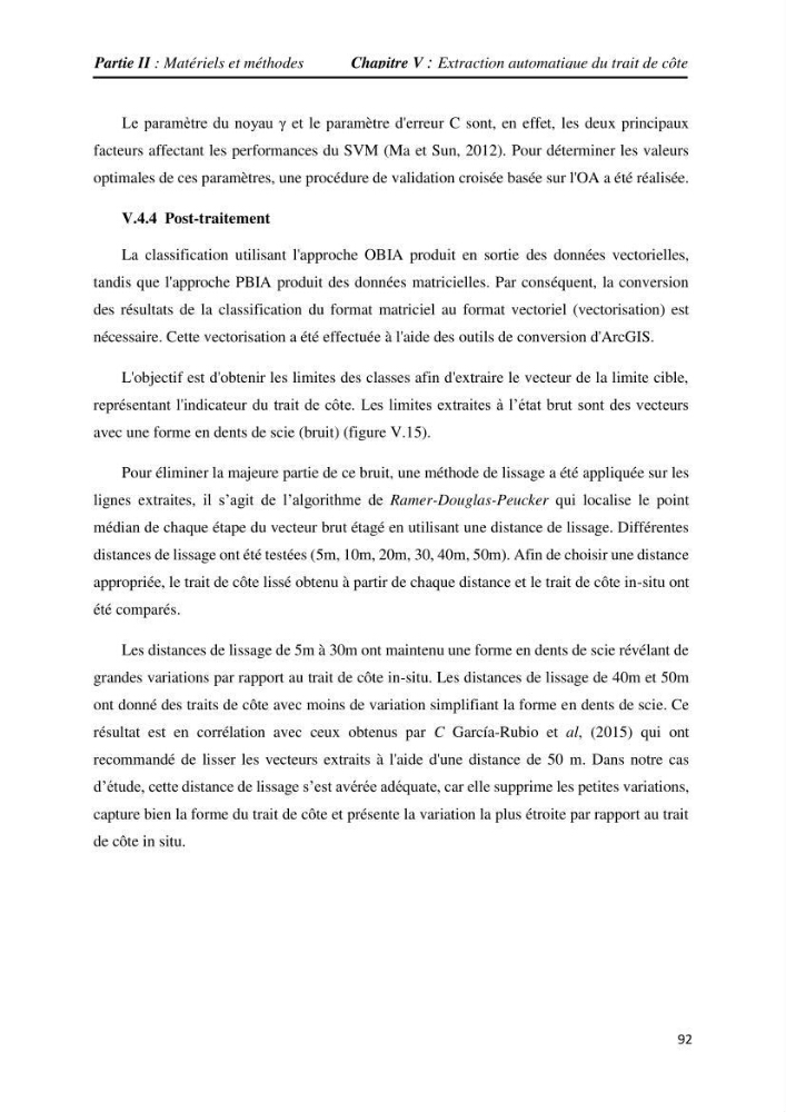 Apport des techniques de télédétection à l’étude de la vulnérabilité et risques côtiers: (cas de la côte ouest-algérienne)