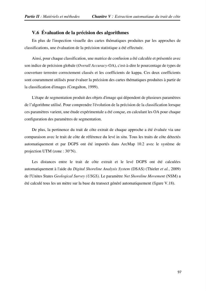 Apport des techniques de télédétection à l’étude de la vulnérabilité et risques côtiers: (cas de la côte ouest-algérienne)