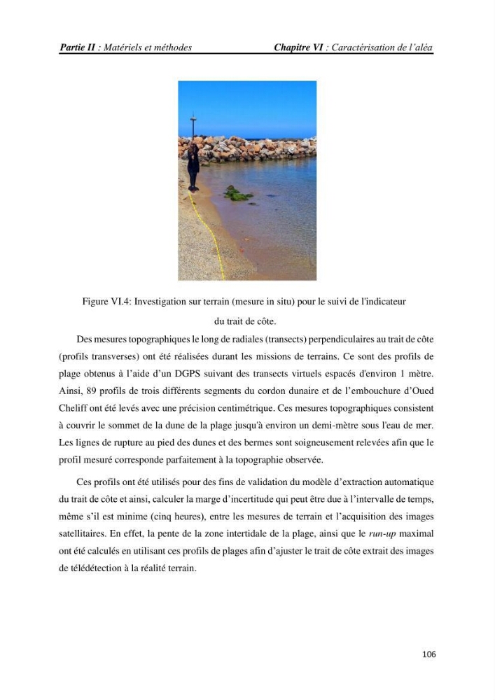 Apport des techniques de télédétection à l’étude de la vulnérabilité et risques côtiers: (cas de la côte ouest-algérienne)