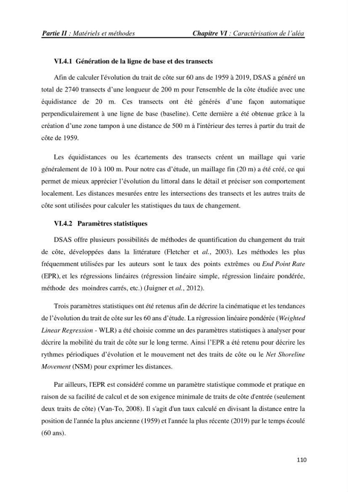 Apport des techniques de télédétection à l’étude de la vulnérabilité et risques côtiers: (cas de la côte ouest-algérienne)