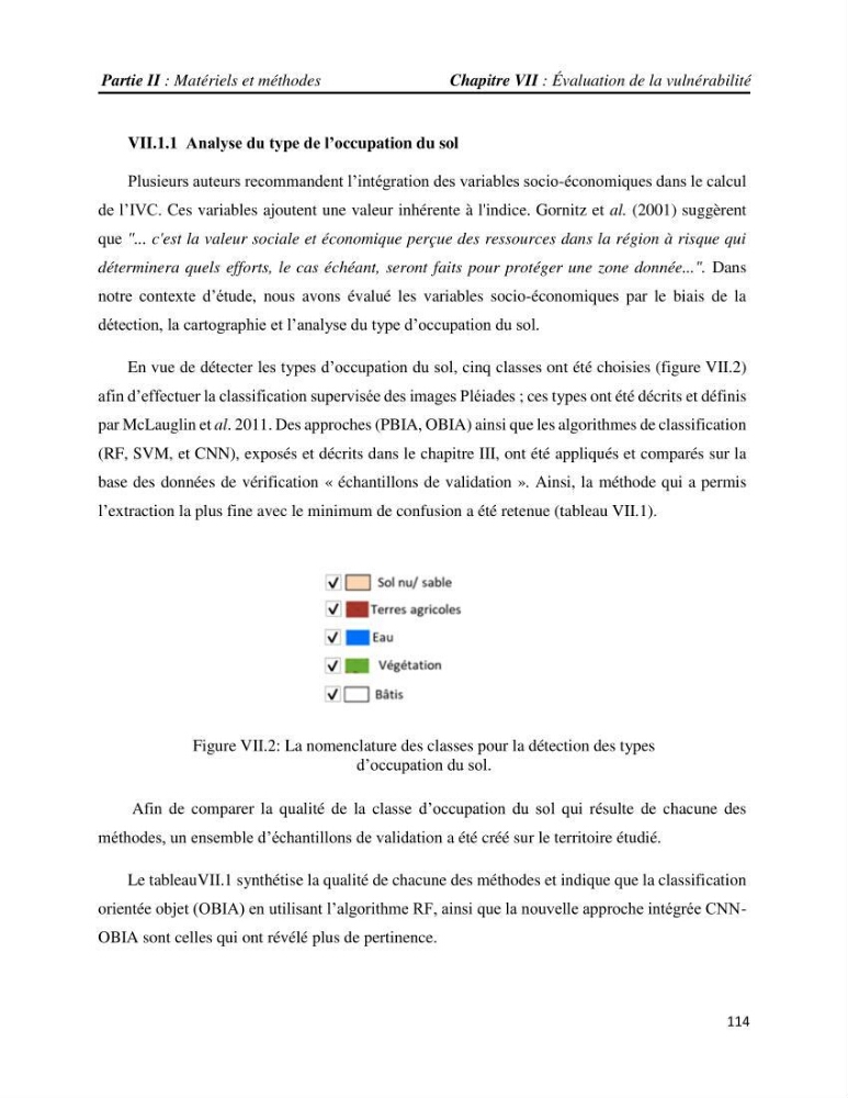 Apport des techniques de télédétection à l’étude de la vulnérabilité et risques côtiers: (cas de la côte ouest-algérienne)