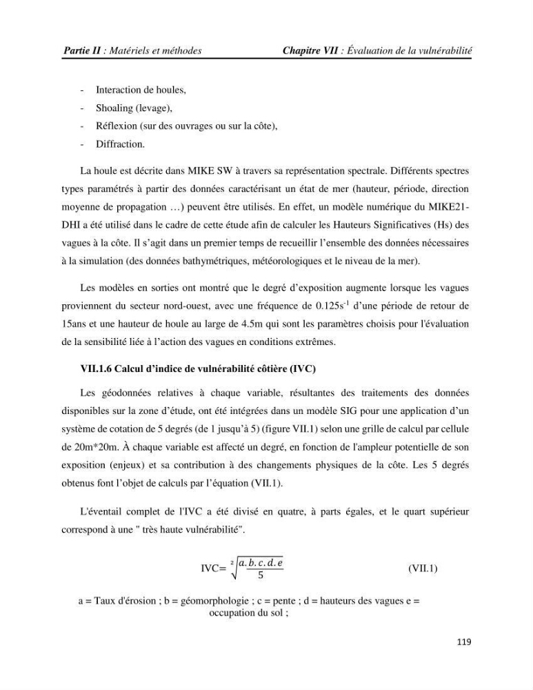Apport des techniques de télédétection à l’étude de la vulnérabilité et risques côtiers: (cas de la côte ouest-algérienne)