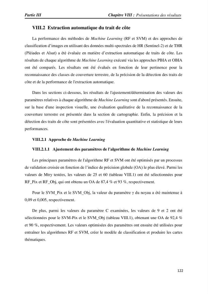 Apport des techniques de télédétection à l’étude de la vulnérabilité et risques côtiers: (cas de la côte ouest-algérienne)