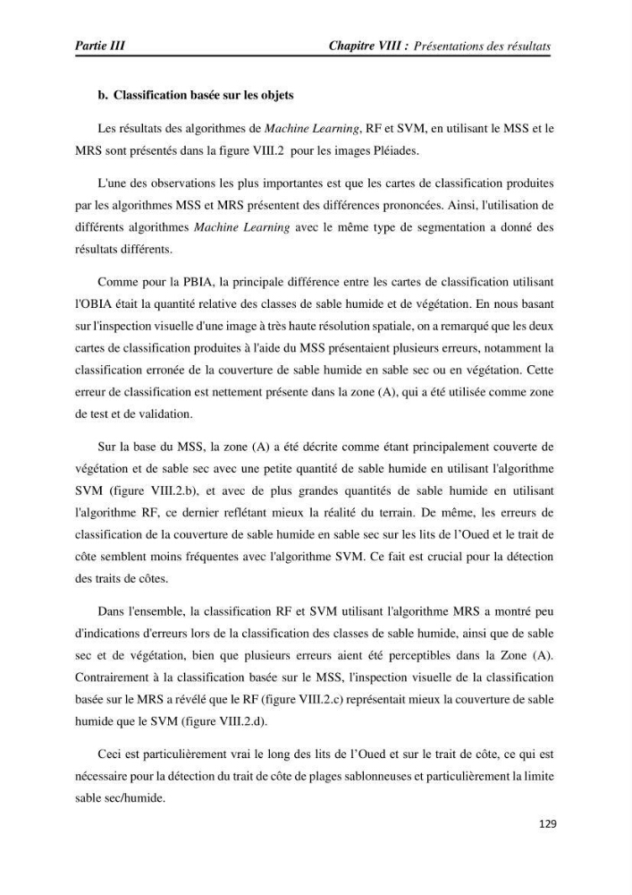 Apport des techniques de télédétection à l’étude de la vulnérabilité et risques côtiers: (cas de la côte ouest-algérienne)