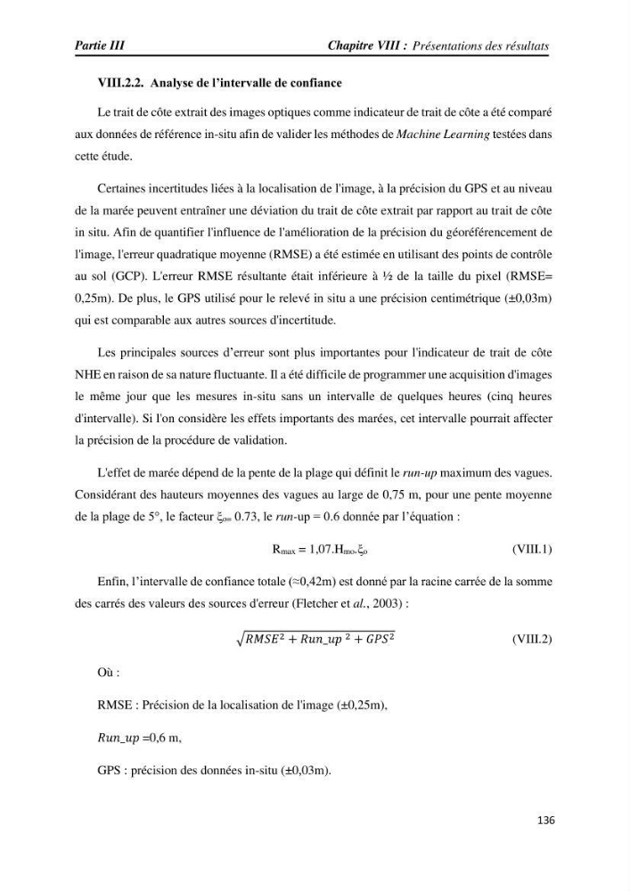 Apport des techniques de télédétection à l’étude de la vulnérabilité et risques côtiers: (cas de la côte ouest-algérienne)