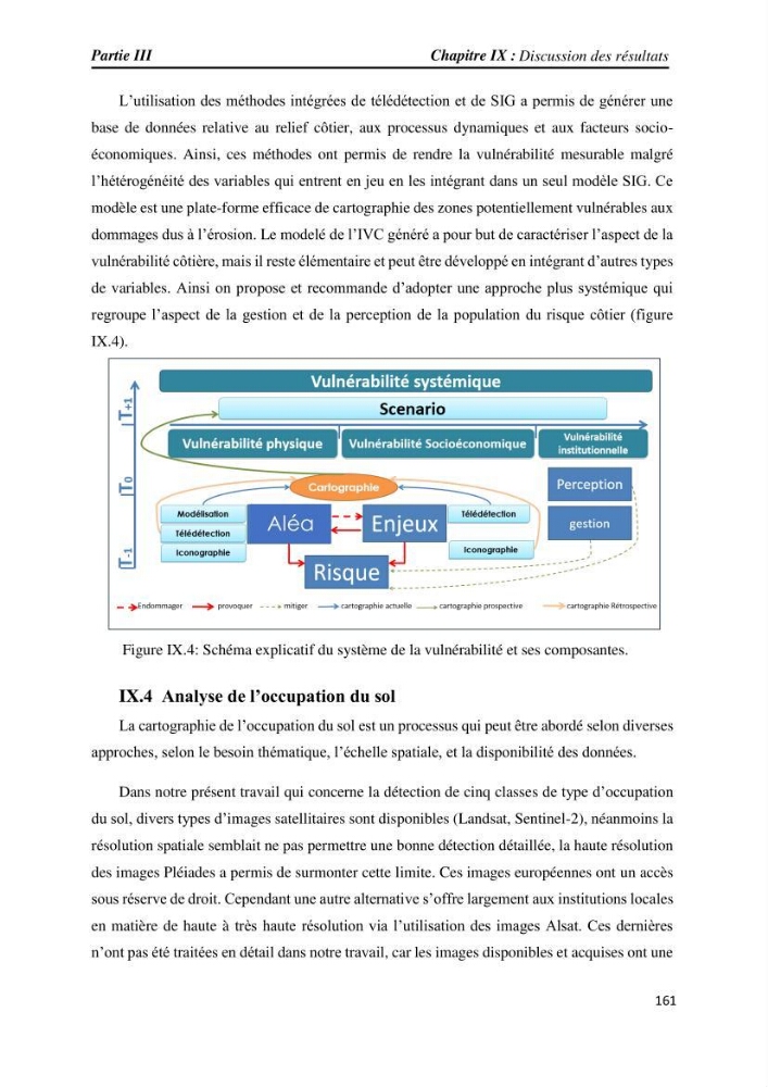 Apport des techniques de télédétection à l’étude de la vulnérabilité et risques côtiers: (cas de la côte ouest-algérienne)