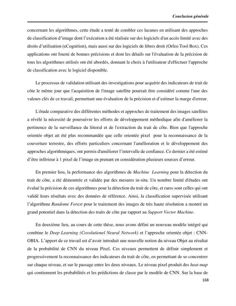 Apport des techniques de télédétection à l’étude de la vulnérabilité et risques côtiers: (cas de la côte ouest-algérienne)