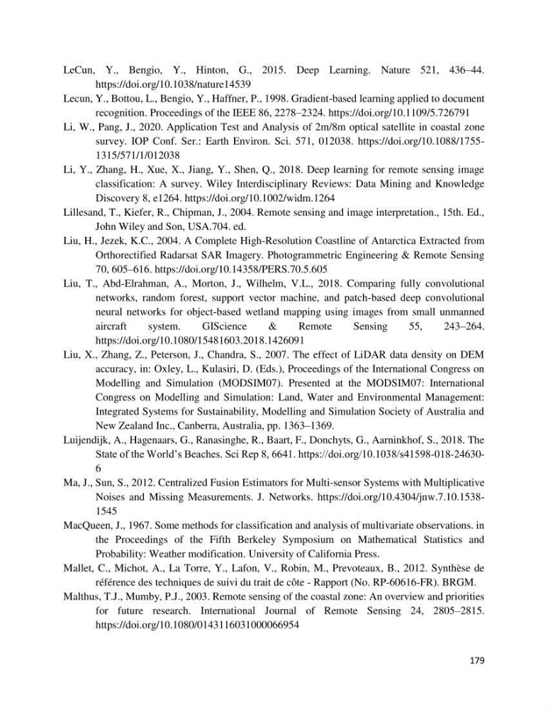 Apport des techniques de télédétection à l’étude de la vulnérabilité et risques côtiers: (cas de la côte ouest-algérienne)