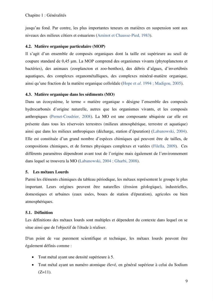 Evaluation de la qualité des sédiments superficiels du port de Sidi-Fredj en vue d\'une opération de dragage