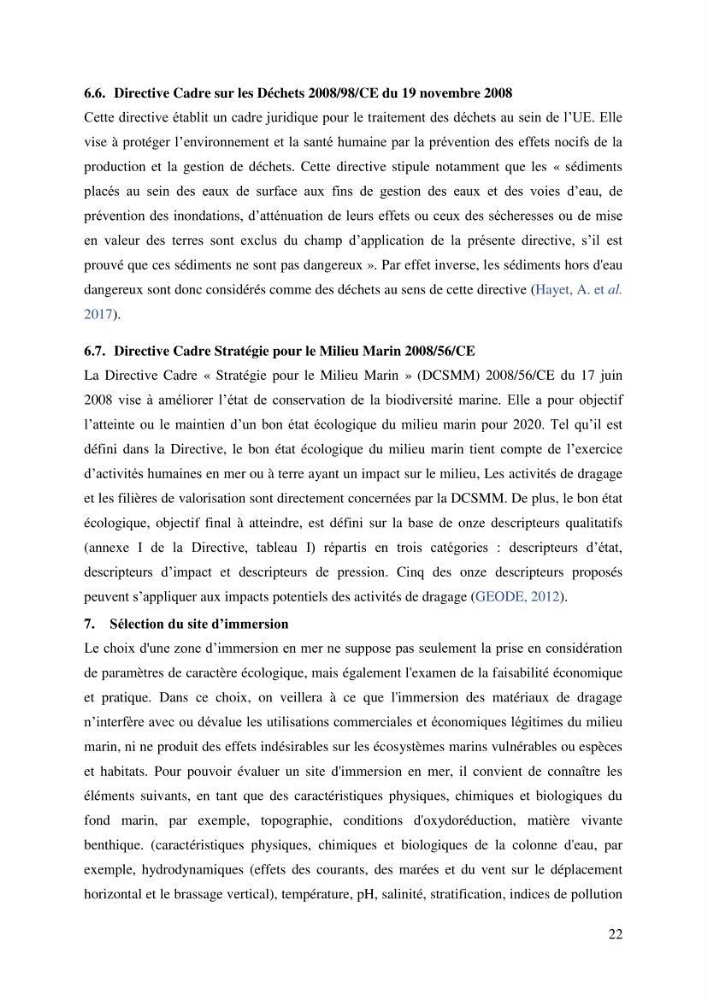 Evaluation de la qualité des sédiments superficiels du port de Sidi-Fredj en vue d\'une opération de dragage