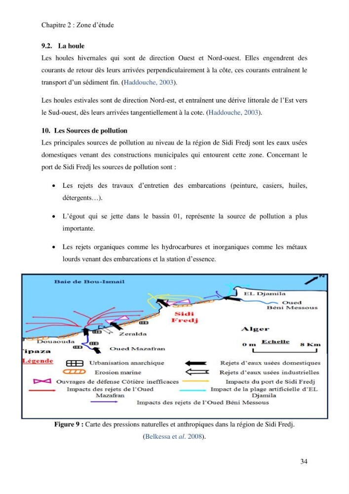 Evaluation de la qualité des sédiments superficiels du port de Sidi-Fredj en vue d\'une opération de dragage