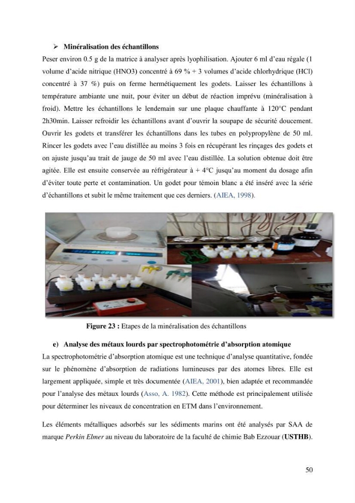 Evaluation de la qualité des sédiments superficiels du port de Sidi-Fredj en vue d\'une opération de dragage