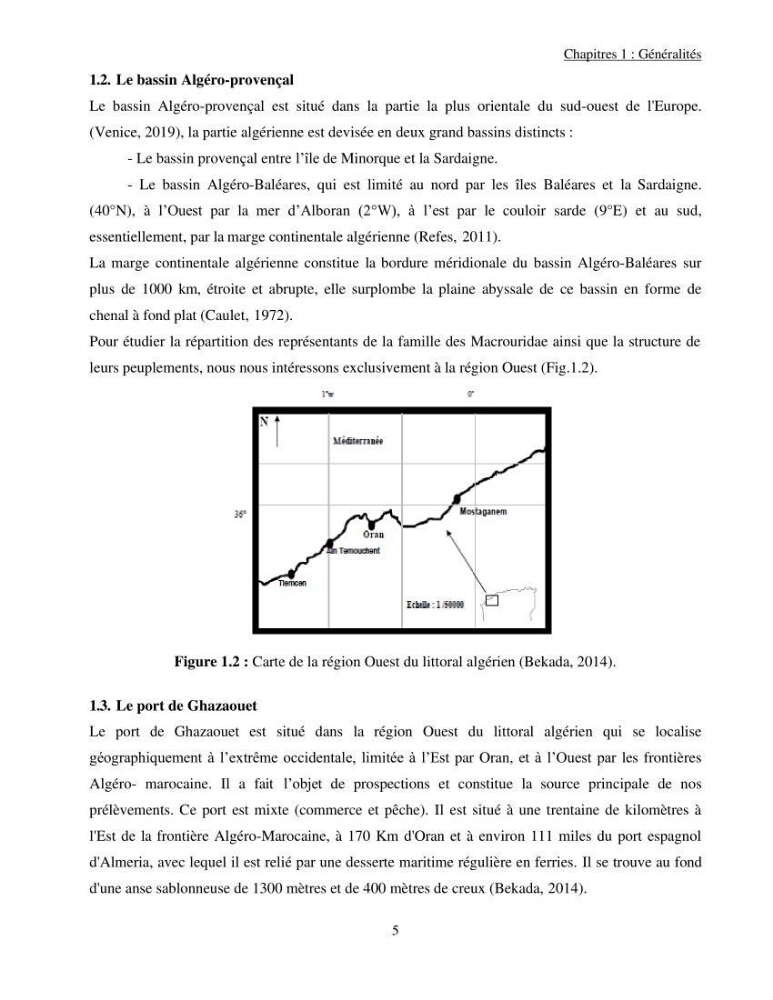 Contribution à l\'étude de Coelorinchus caelorhincus (Risso,1810 ) dans la région de Ghazaouet stcck, biologie, croissance et exploitation