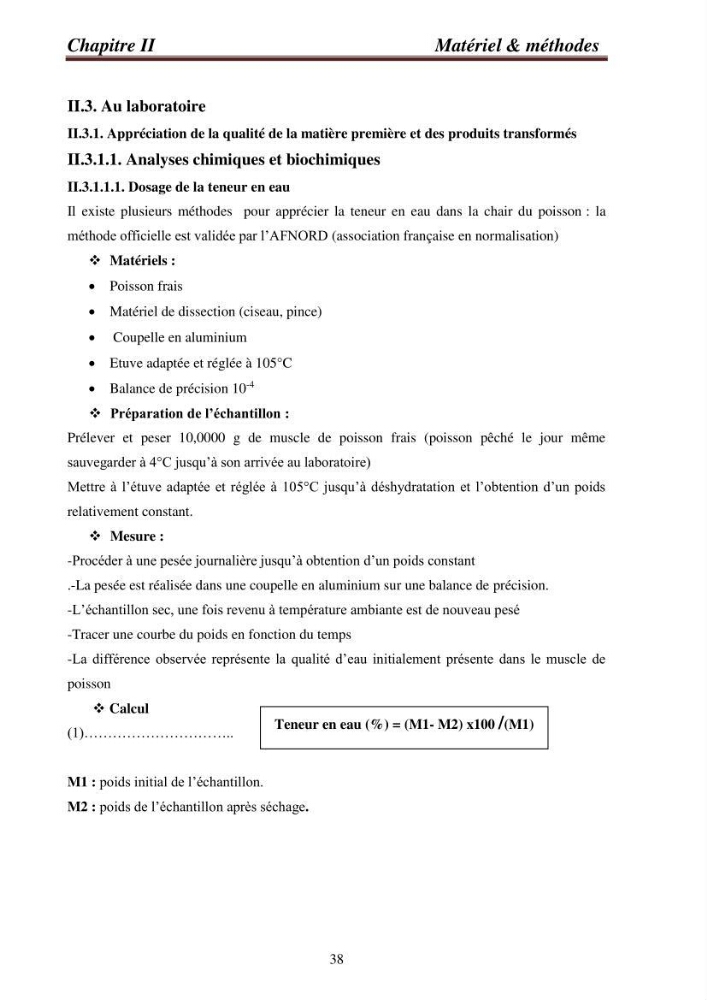 Contribution à la valorisation de la carpe chinoise Aristichthys nobilis (Richardson,1845) et l\'évaluation de la qualité des produits transformés: