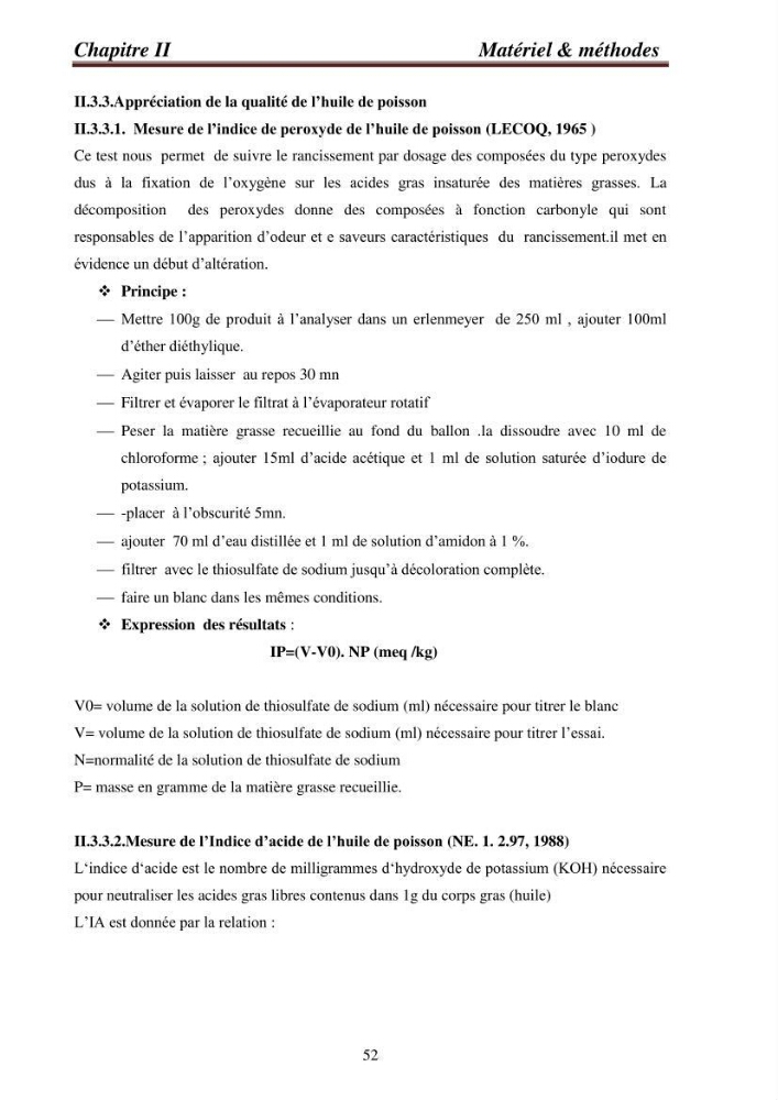 Contribution à la valorisation de la carpe chinoise Aristichthys nobilis (Richardson,1845) et l\'évaluation de la qualité des produits transformés: