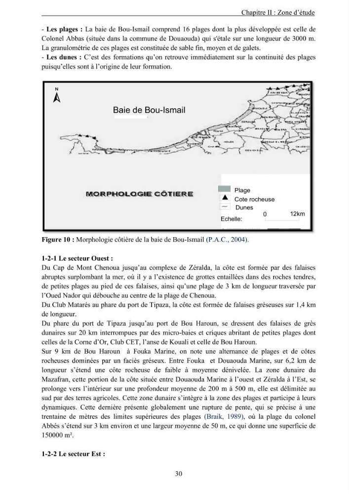 Les métaux traces dans les sédiments de la baie de Bou-Ismail